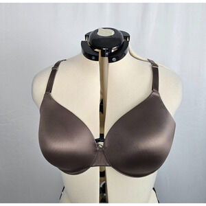 Soma Vanishing Back Bra Women's 42C Full Coverage Chocolate Brown